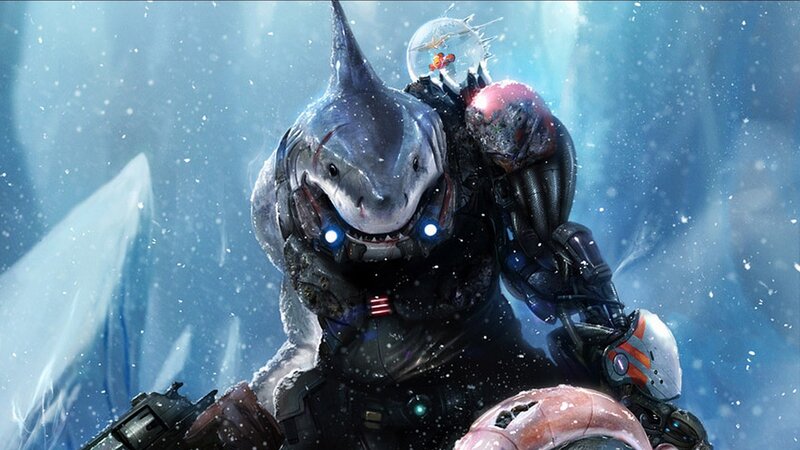 Shark-headed Soldier