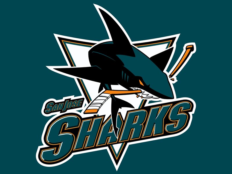 Shark Hockey Team Logo