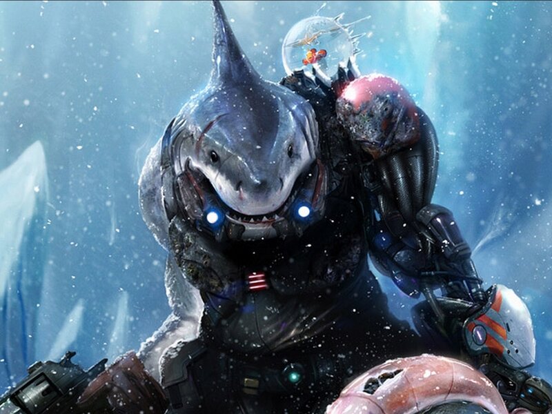 Shark in Armor