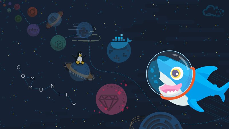 Shark in Space Helmet