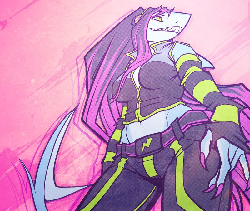 Shark-like Character