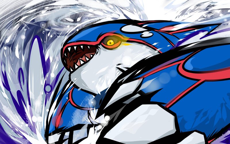 Shark-like Creature — Blue, Aggressive