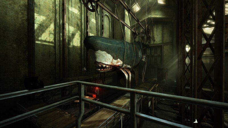 Shark Model in Warehouse