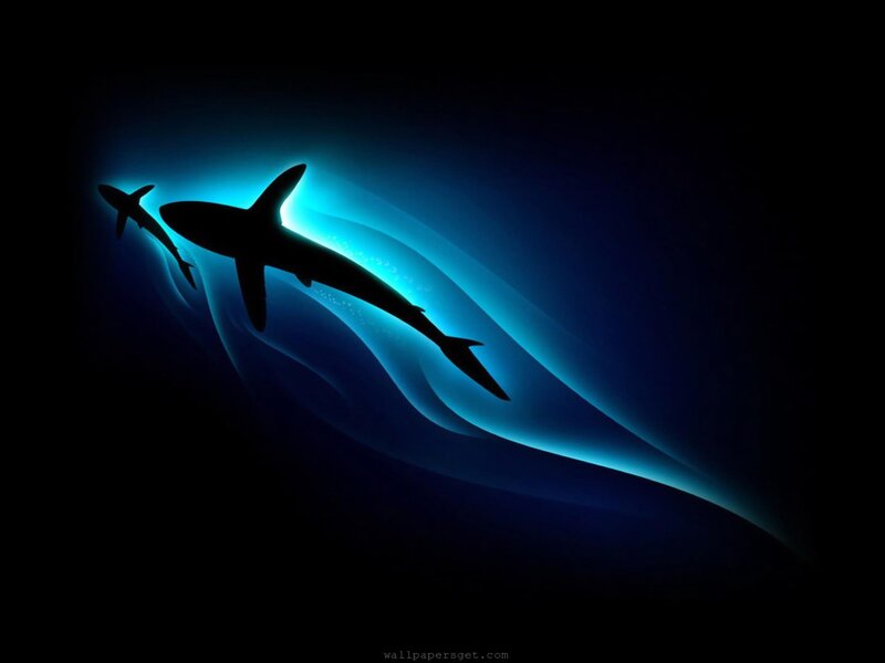 Shark Silhouettes