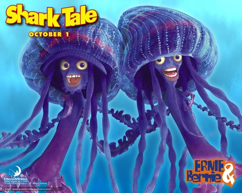 Shark Tale jellyfish characters