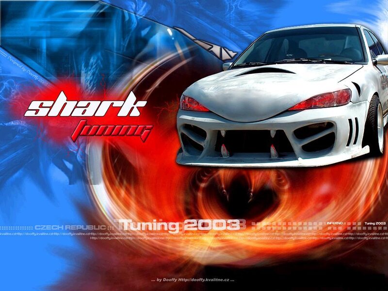 Shark Tuning 2003 car poster