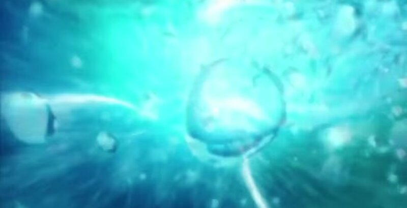 Shark Underwater — Blue