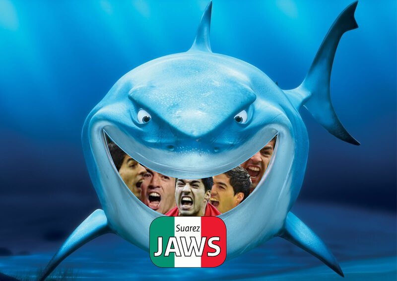 Shark with Human Faces