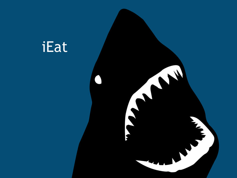 shark with open mouth