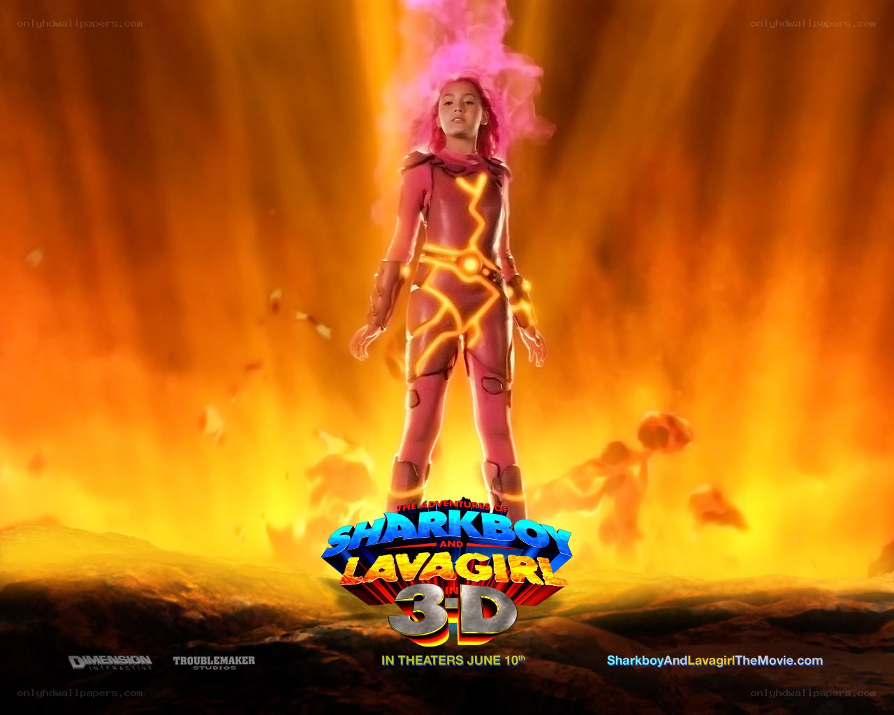 Sharkboy and Lavagirl in 3D