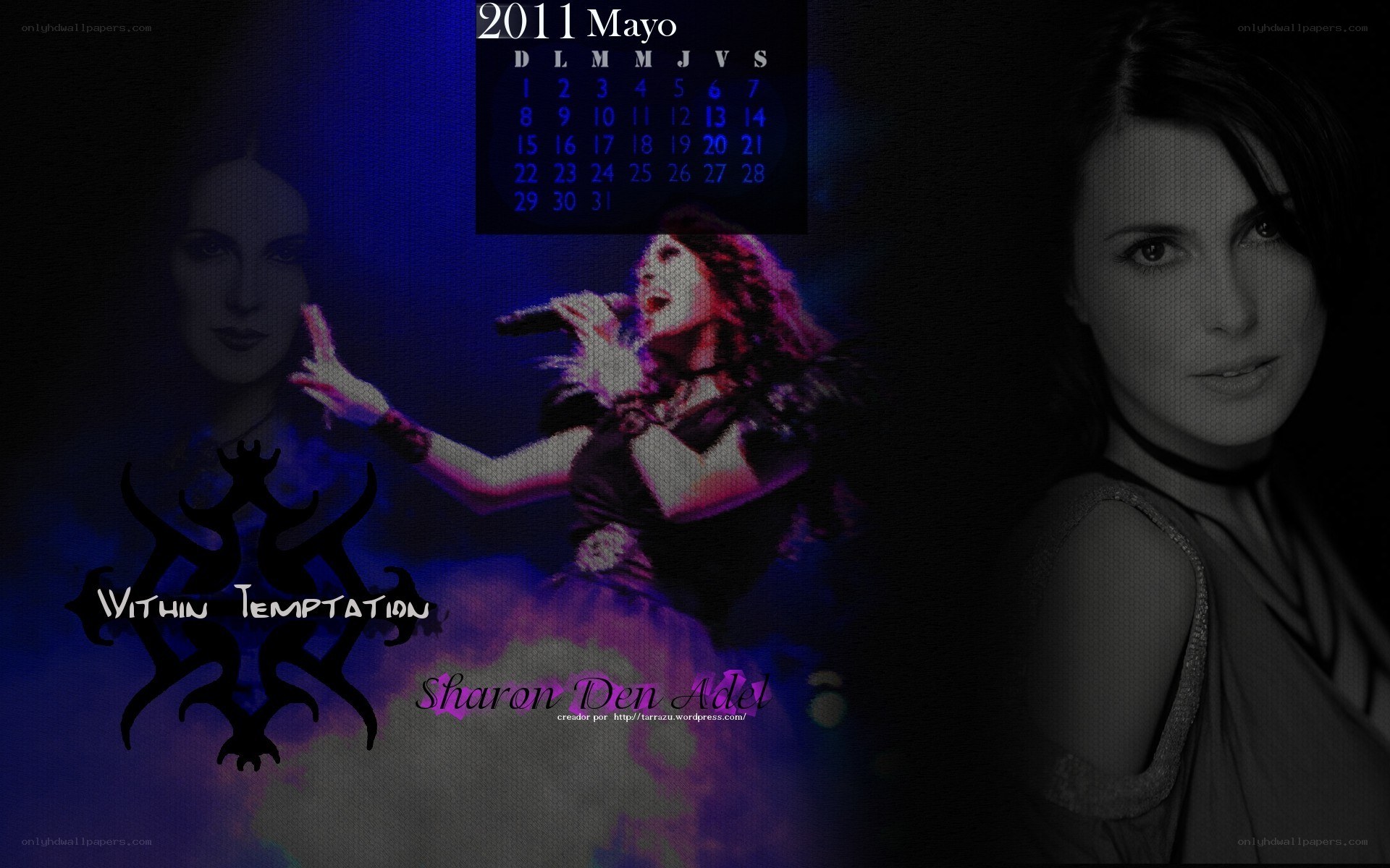 Sharon Den Adel wallpaper