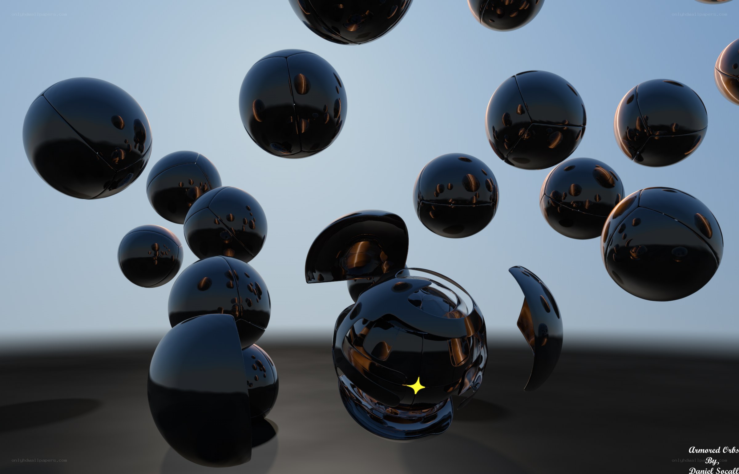 Shattered Black Spheres