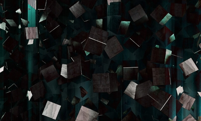 Shattered Cubes Floating