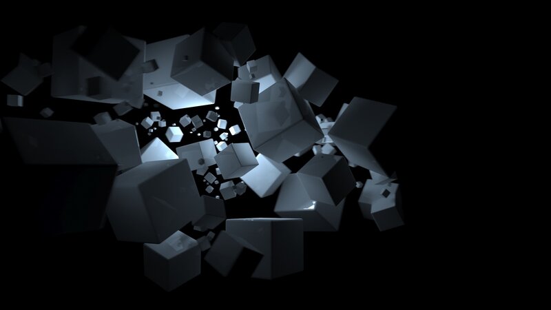 Shattered Cubes in Space