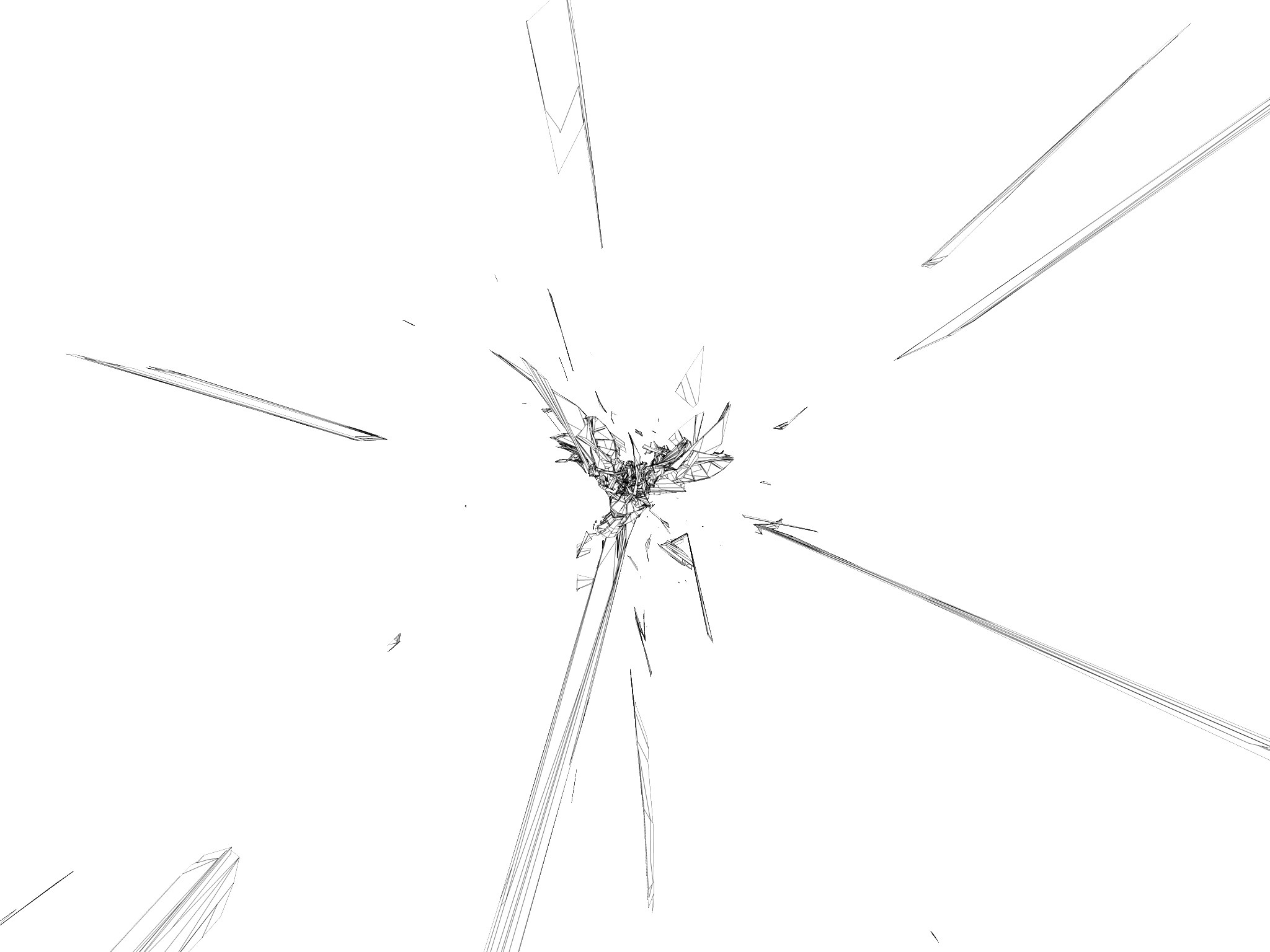 shattered glass effect