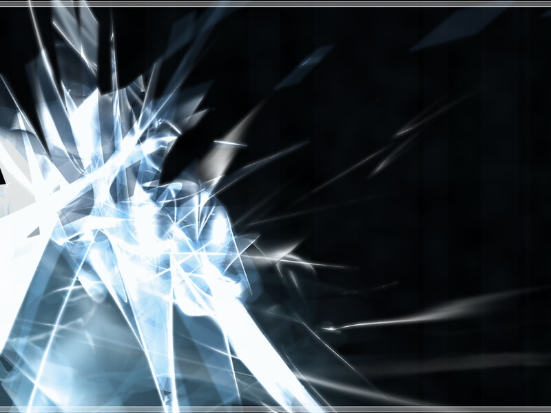 Shattered Glass Effect — Black, Dramatic