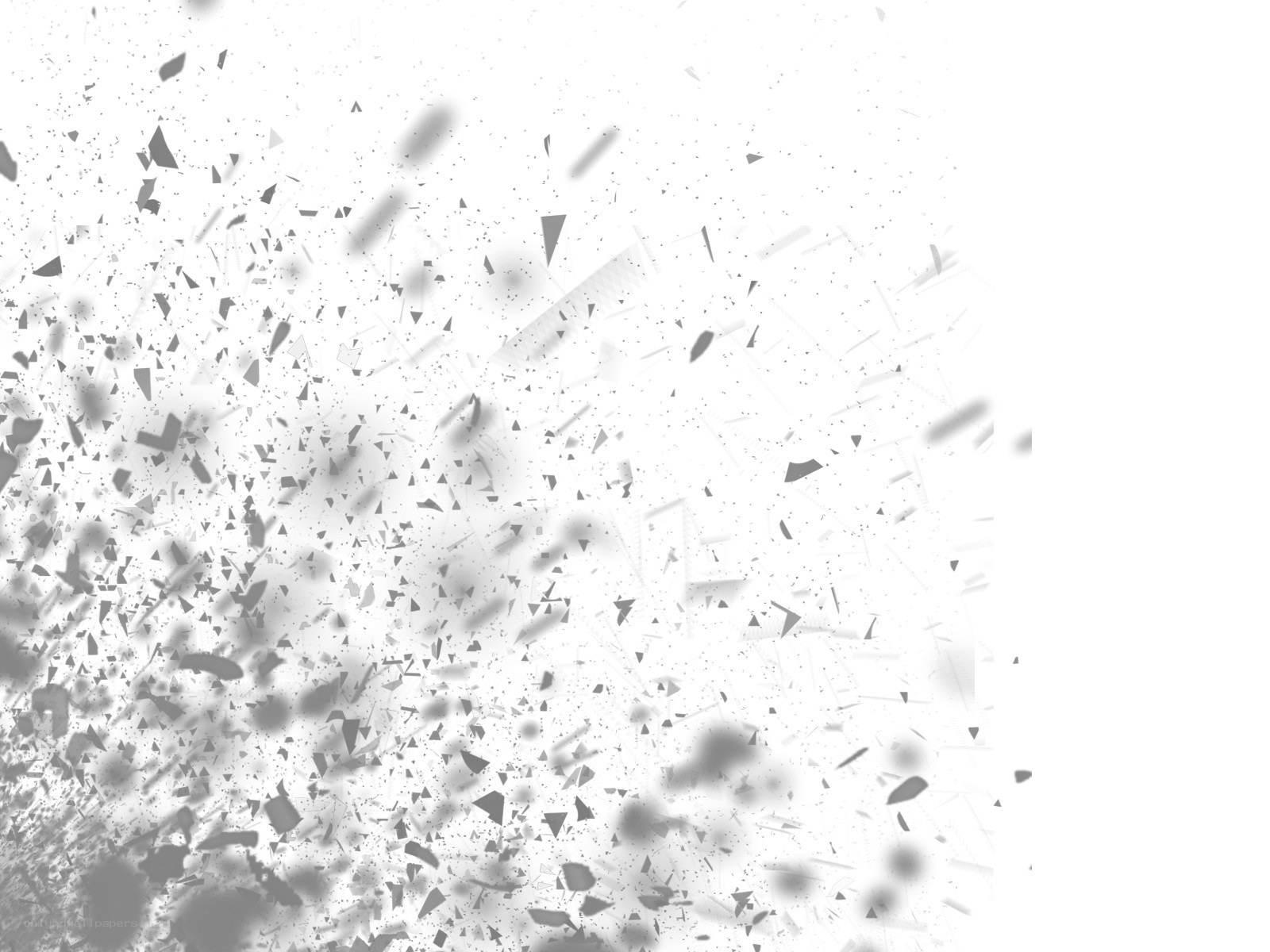 shattered glass explosion