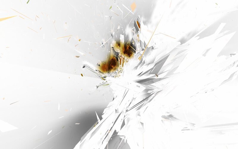 shattered glass explosion