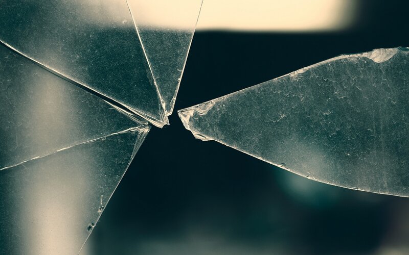 Shattered Glass Fragment
