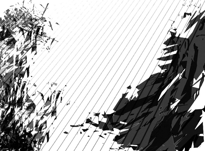 Shattered Glass Fragments — Black, Dramatic