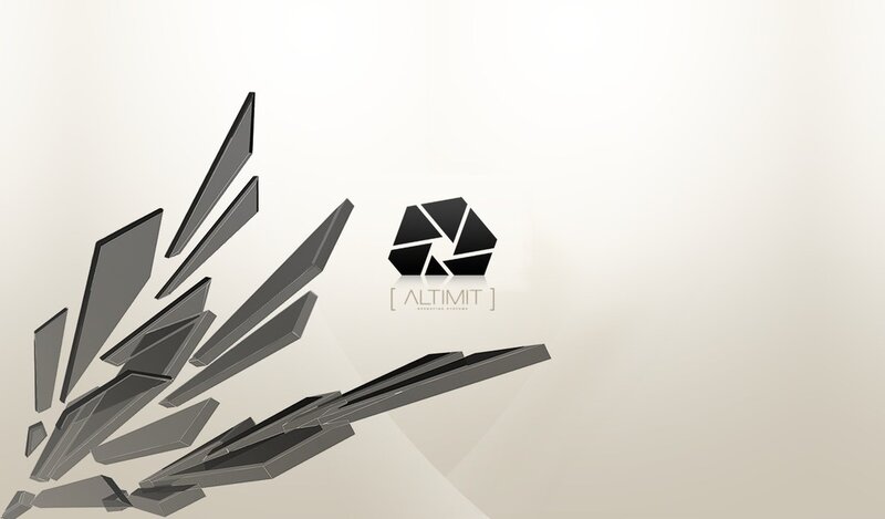 Shattered Glass Fragments — Gray