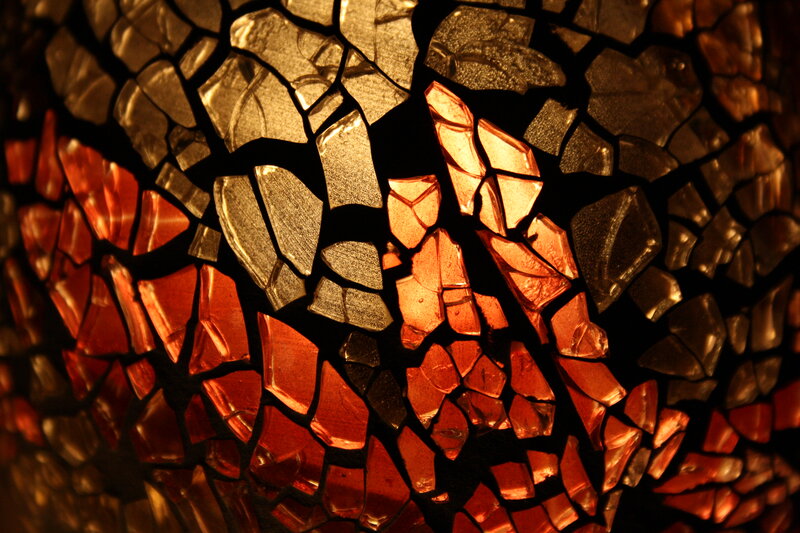 Shattered Glass Mosaic