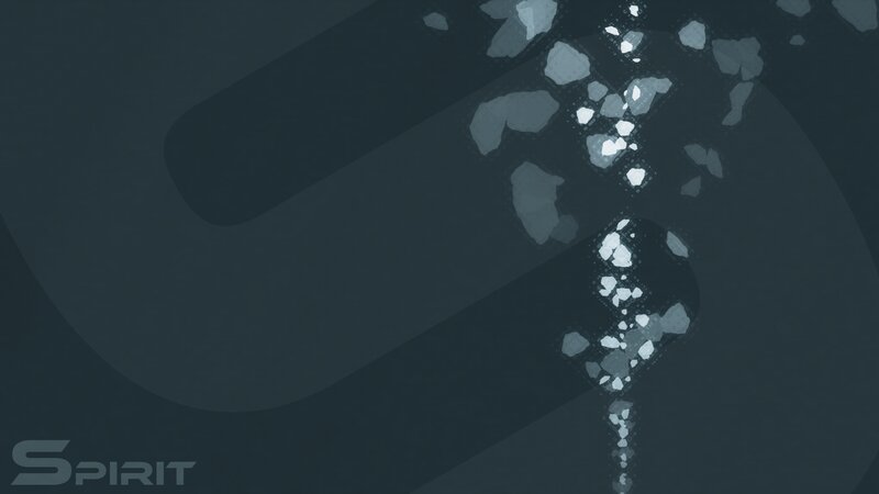 Shattered Glass Particles