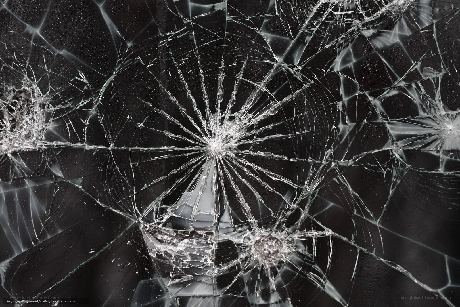 shattered glass pattern