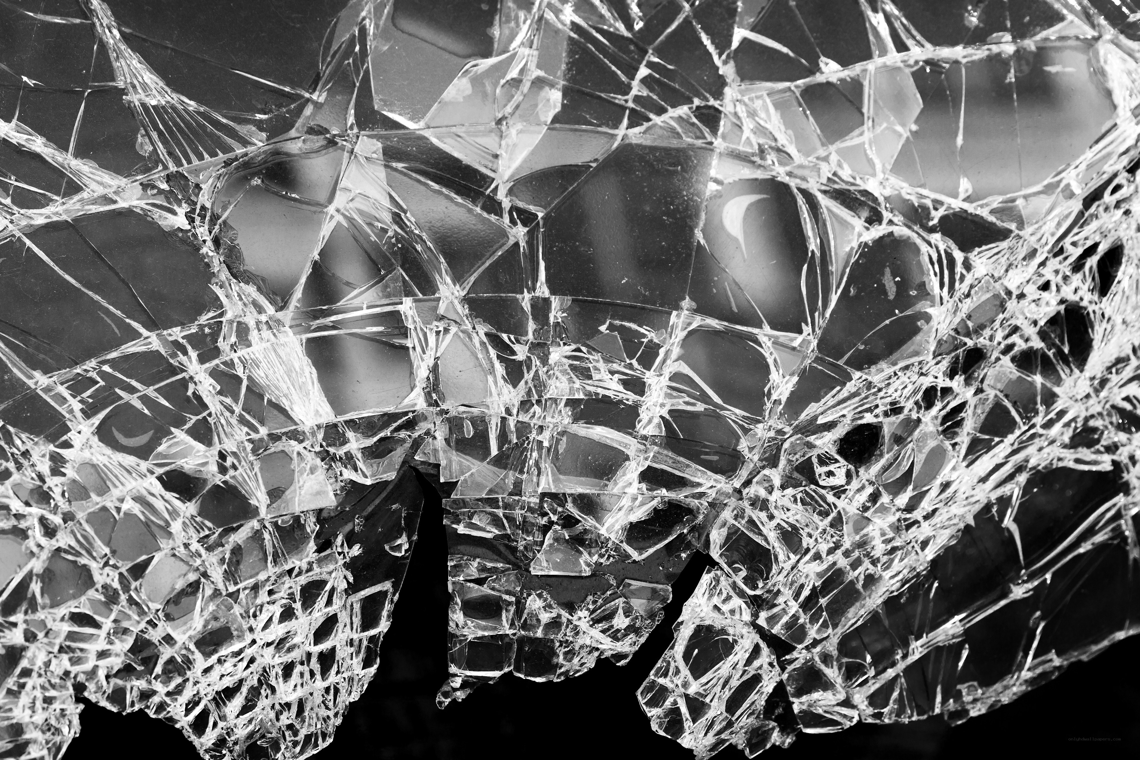 shattered glass texture