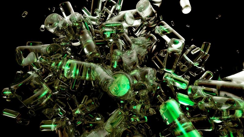 Shattered Glass Tubes