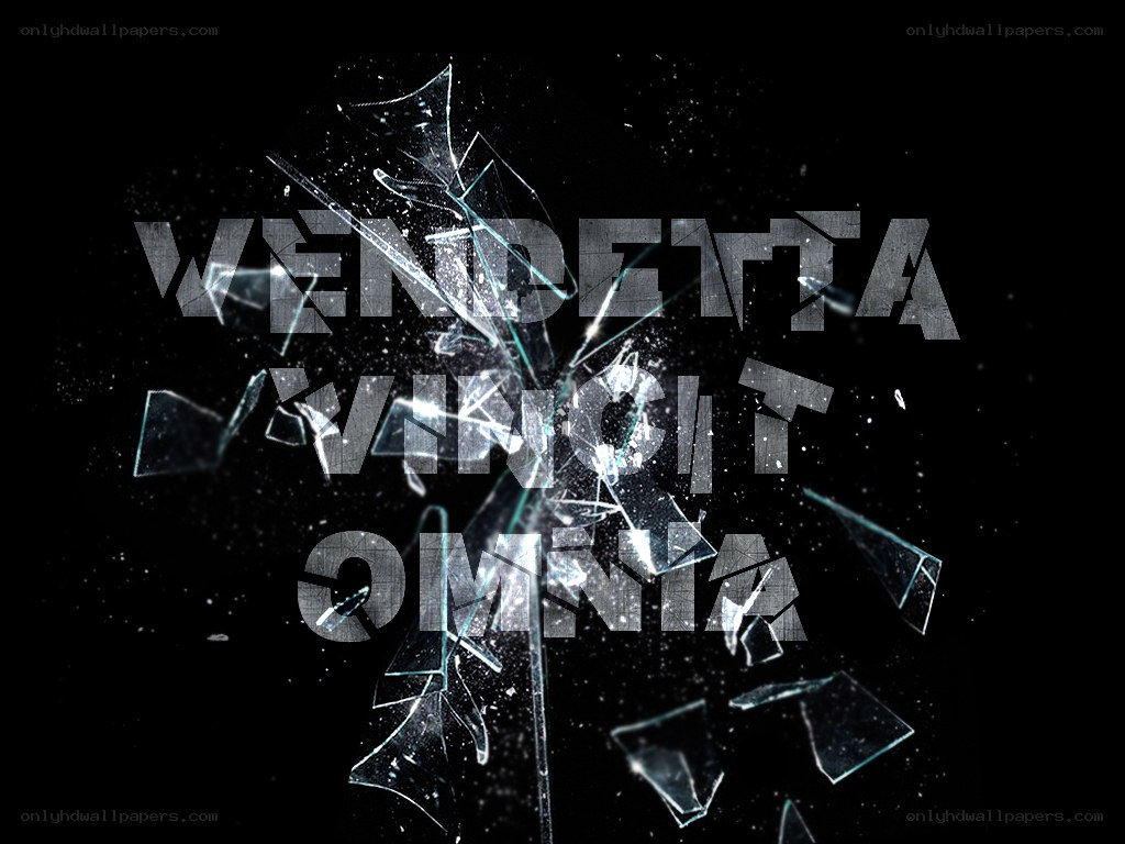 shattered glass with text overlay