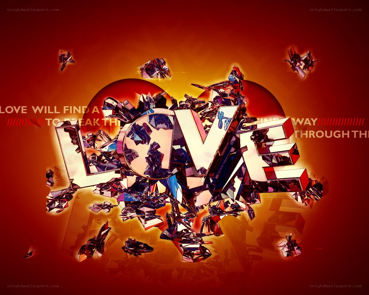 Shattered love concept art
