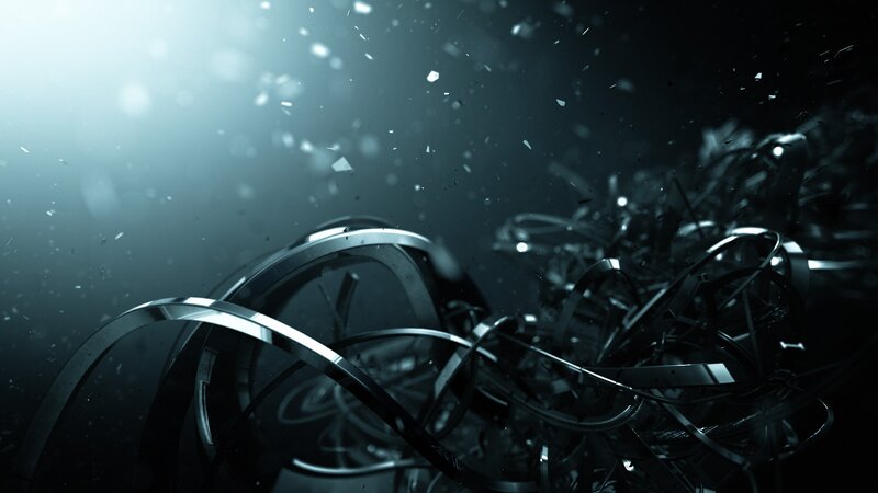 Shattered Metal Rings