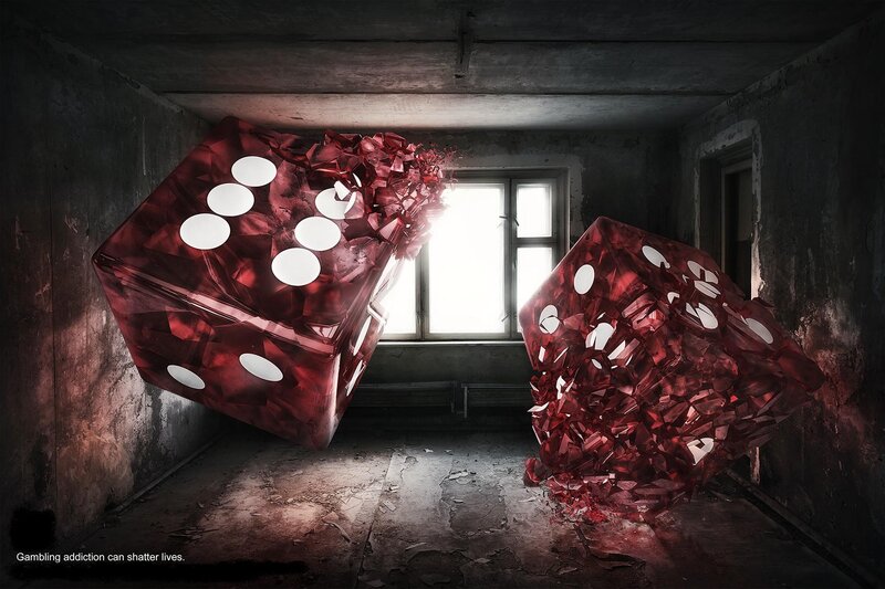Shattered Red Dice