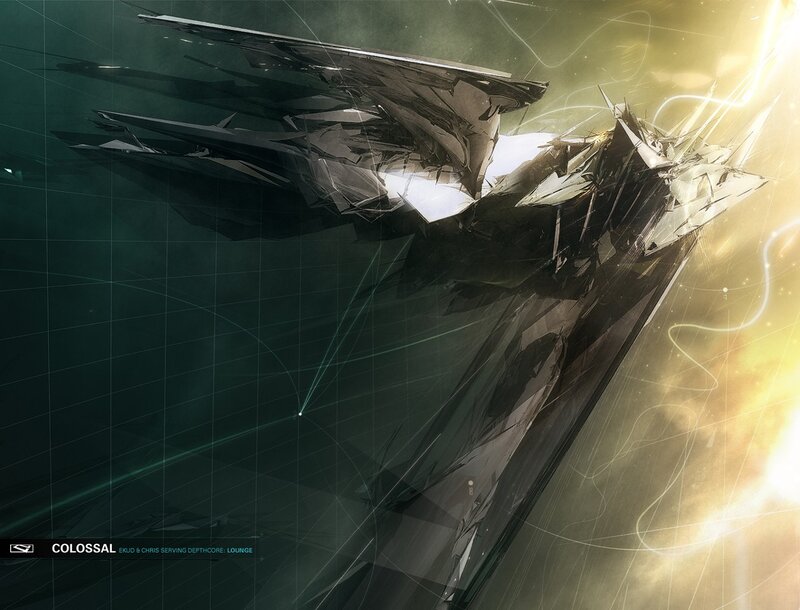 Shattered Spaceship
