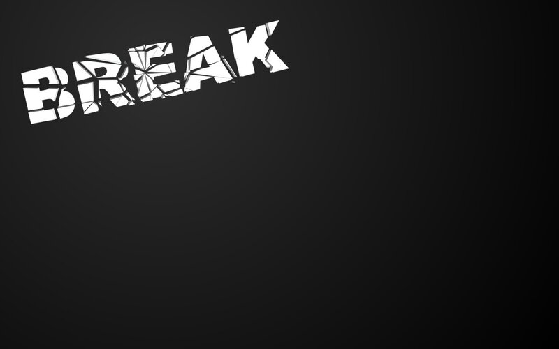 shattered word break