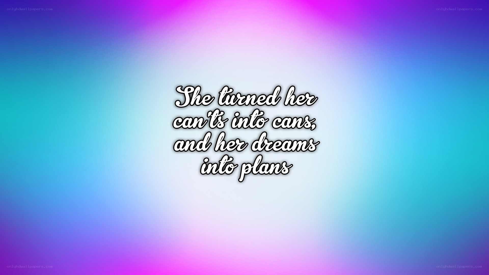 She turned her cans into plans