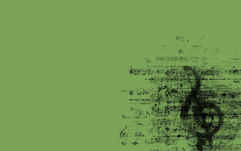 Sheet music collage