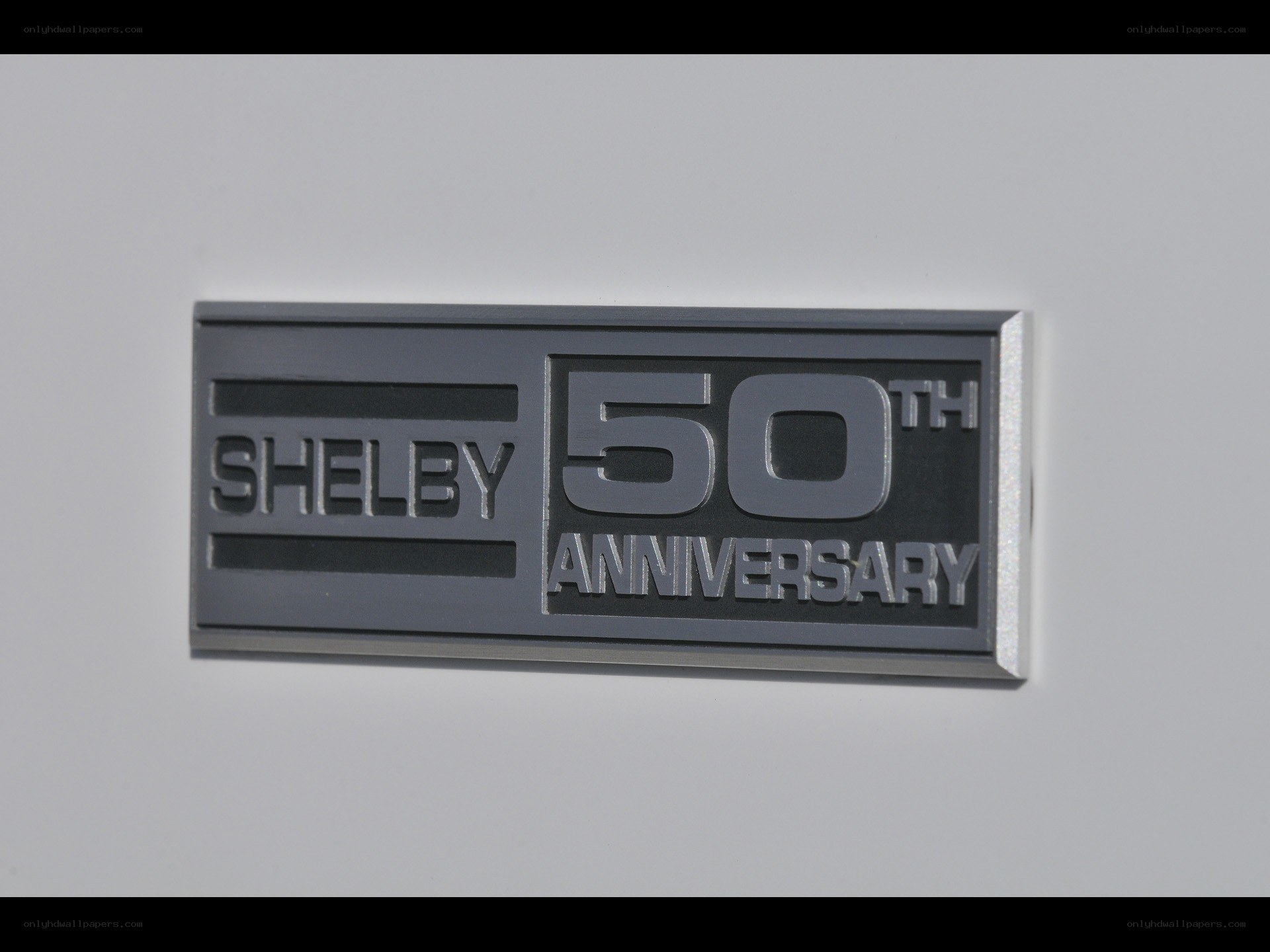Shelby 50th Anniversary badge