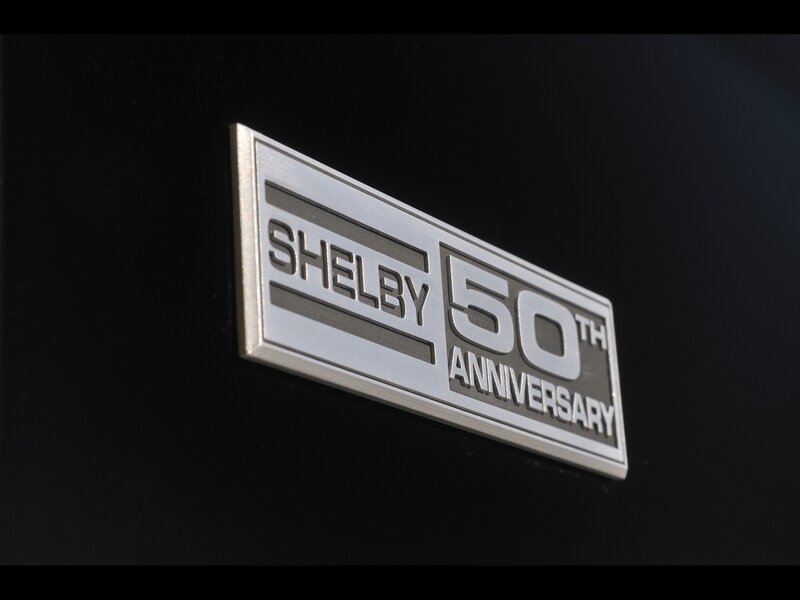 Shelby 50th Anniversary badge