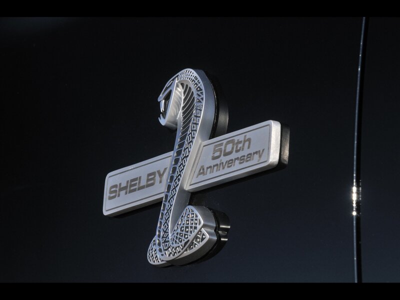 Shelby 50th Anniversary emblem