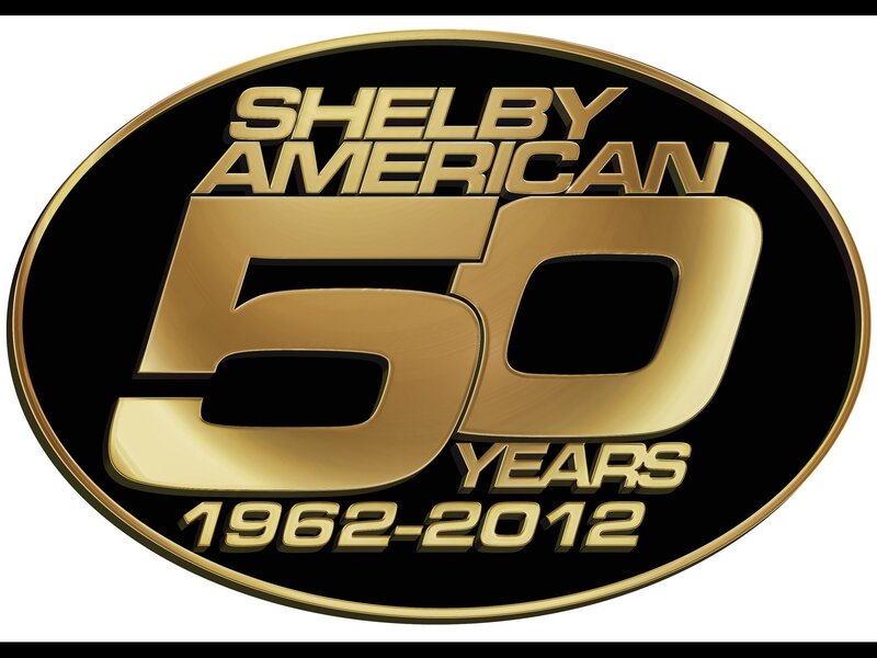 Shelby American 50th Anniversary Logo