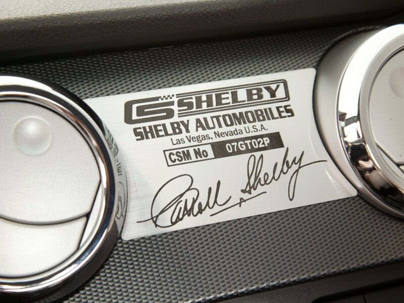 Shelby Automobiles plaque