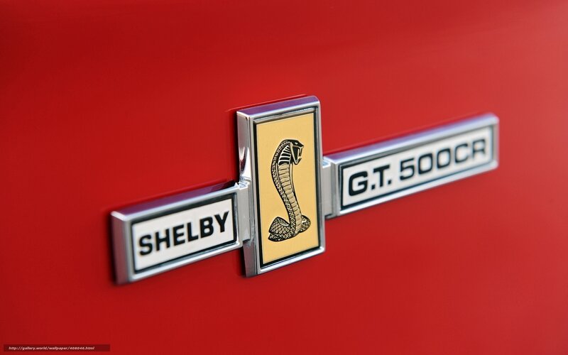 Shelby GT 500CR emblem