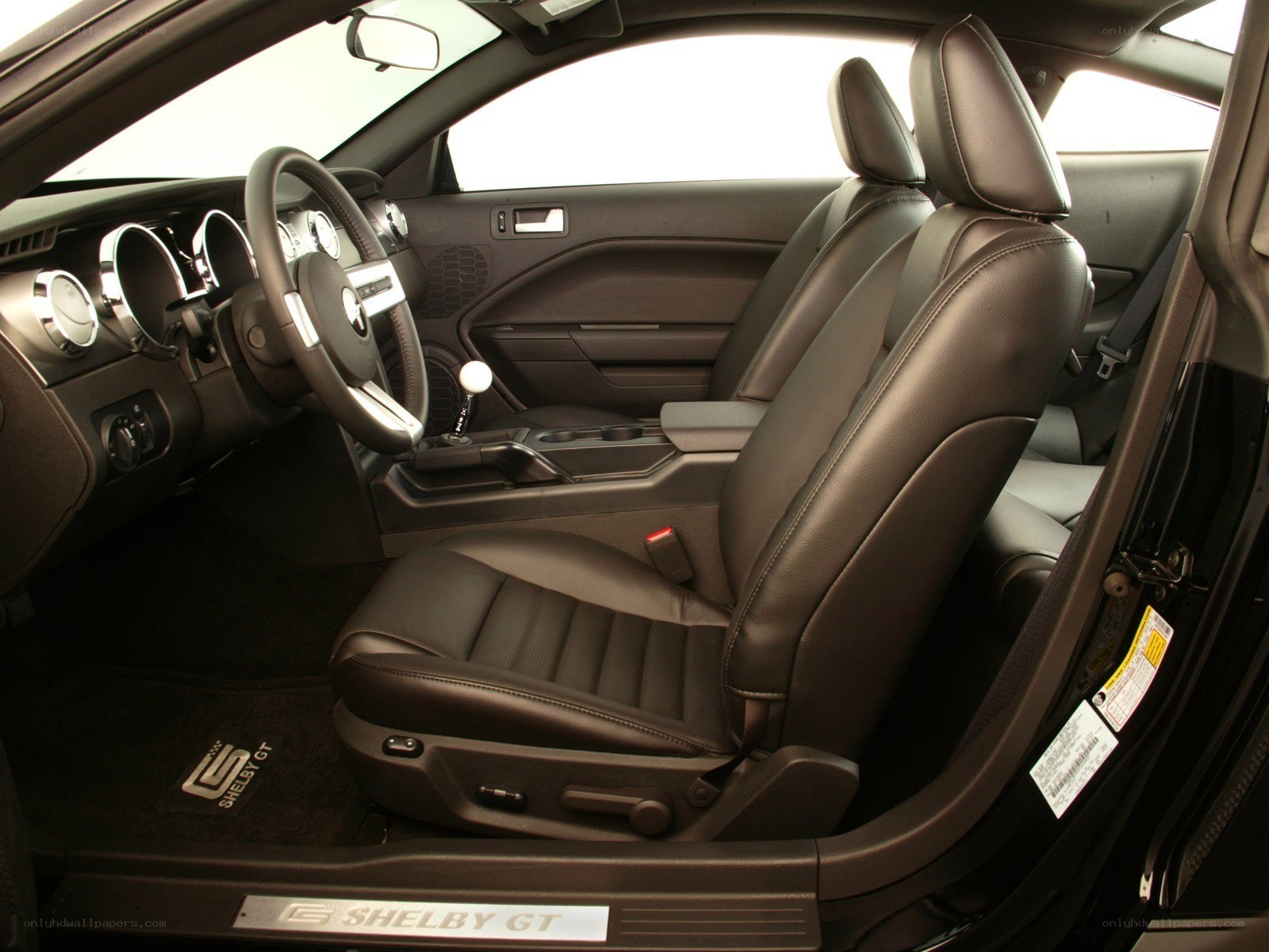 Shelby GT car interior