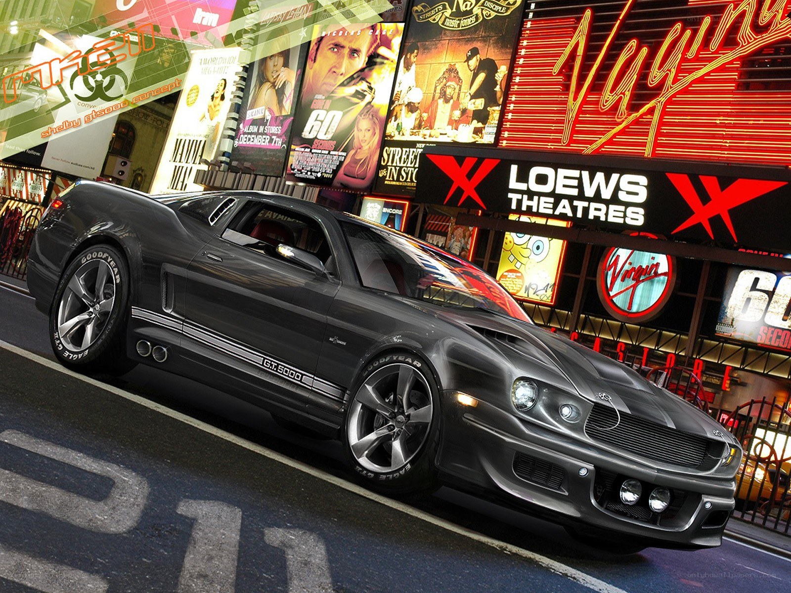 Shelby GT500 concept car