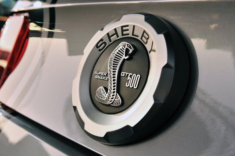 Shelby GT500 Emblem — Gray