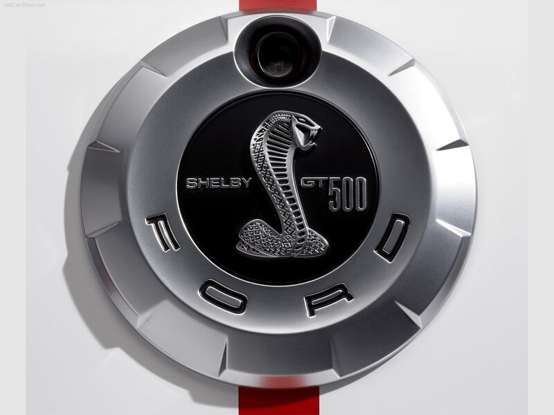 Shelby Gt500 Emblem — Silver