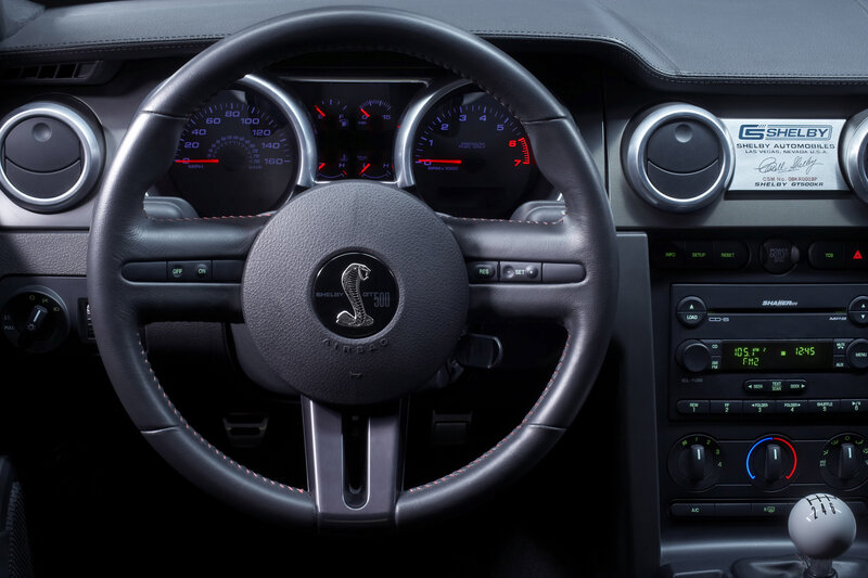 Shelby GT500 interior dashboard