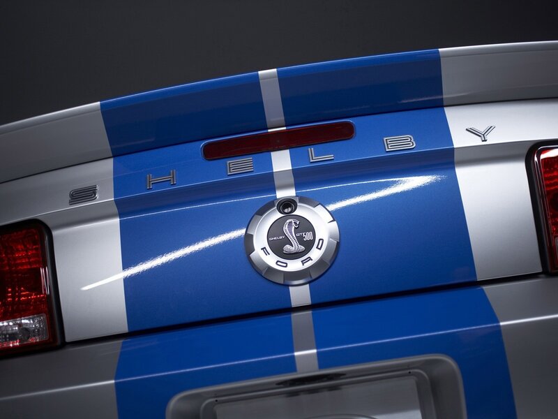 Shelby GT500 rear badge